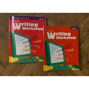 Writing Workshop Level E Annotated Teacher's Edition Sadlier (Grade 10) PB Lot 2